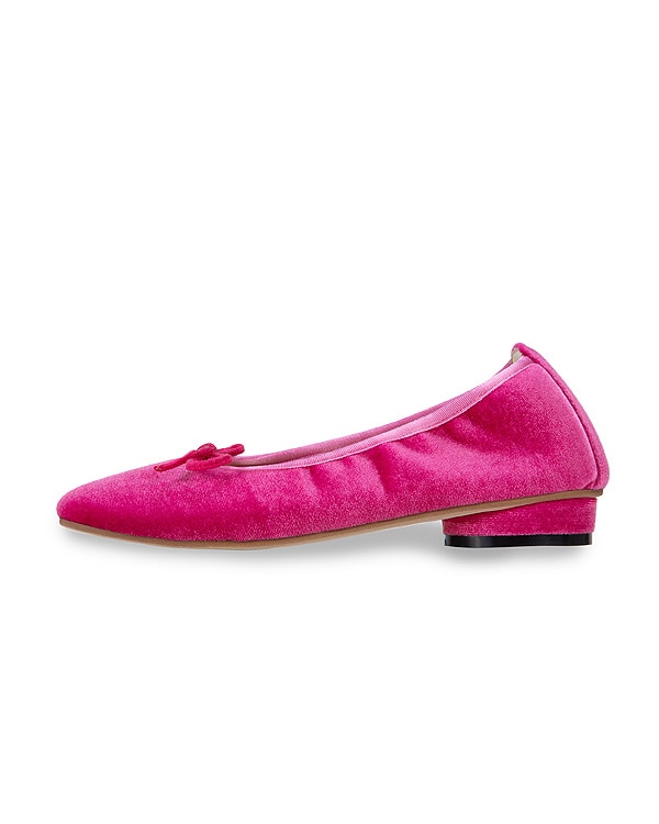 ピンク 【2足で10%OFF】Low Heel Ballerina